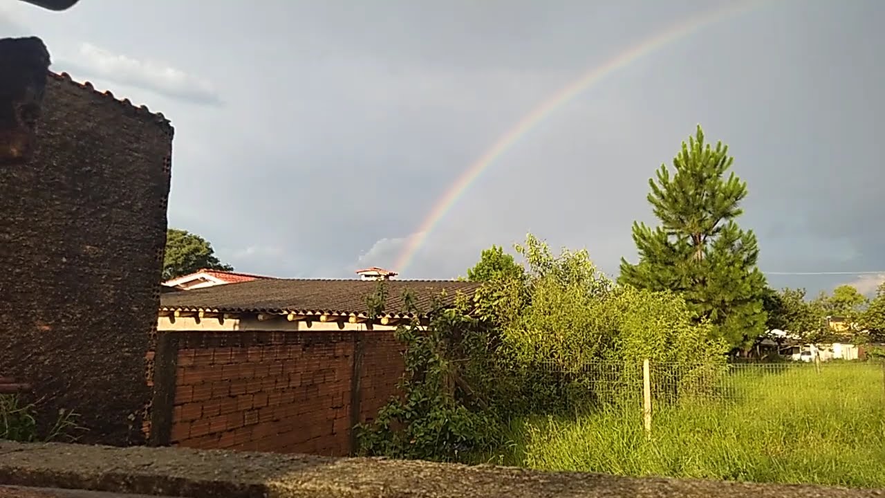 Arco Iris em Aguas Claras 