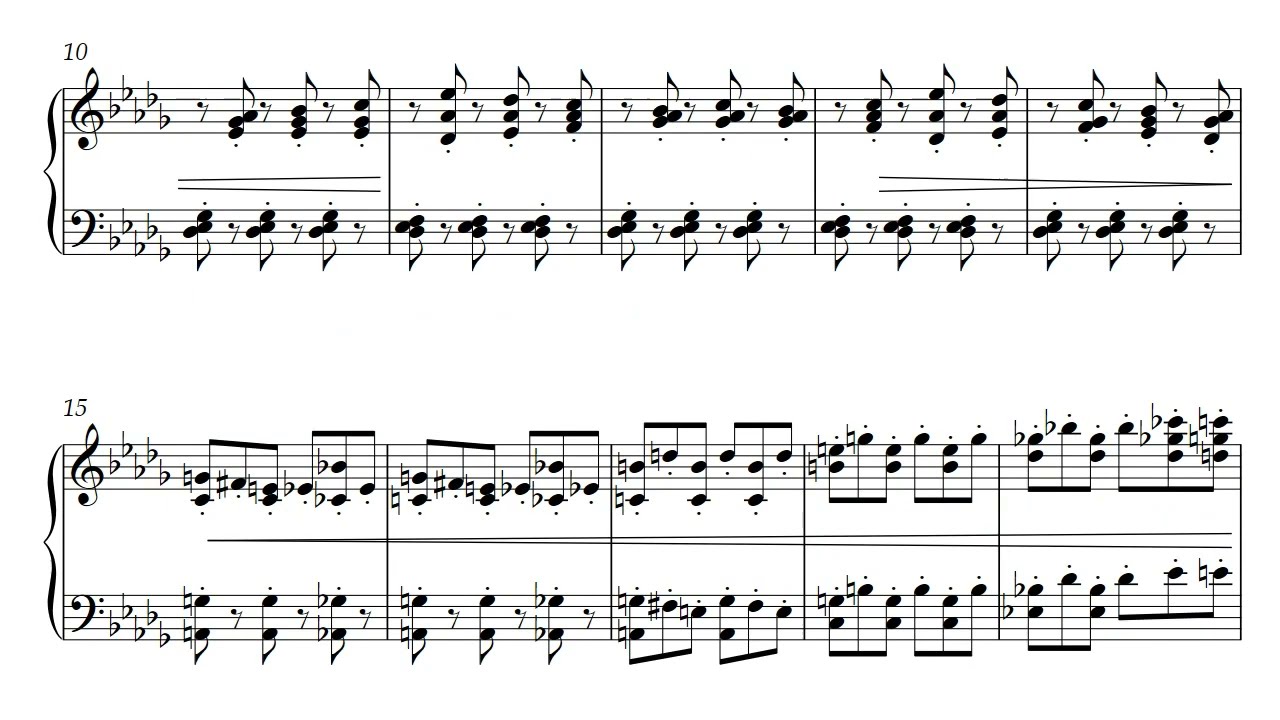 Toccata No. 3 in D-flat Major (Des) for Solo Accordion. Performance Video. New  Sheet Music.