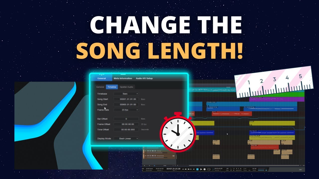 How to Change the Length of Your Song in Studio One