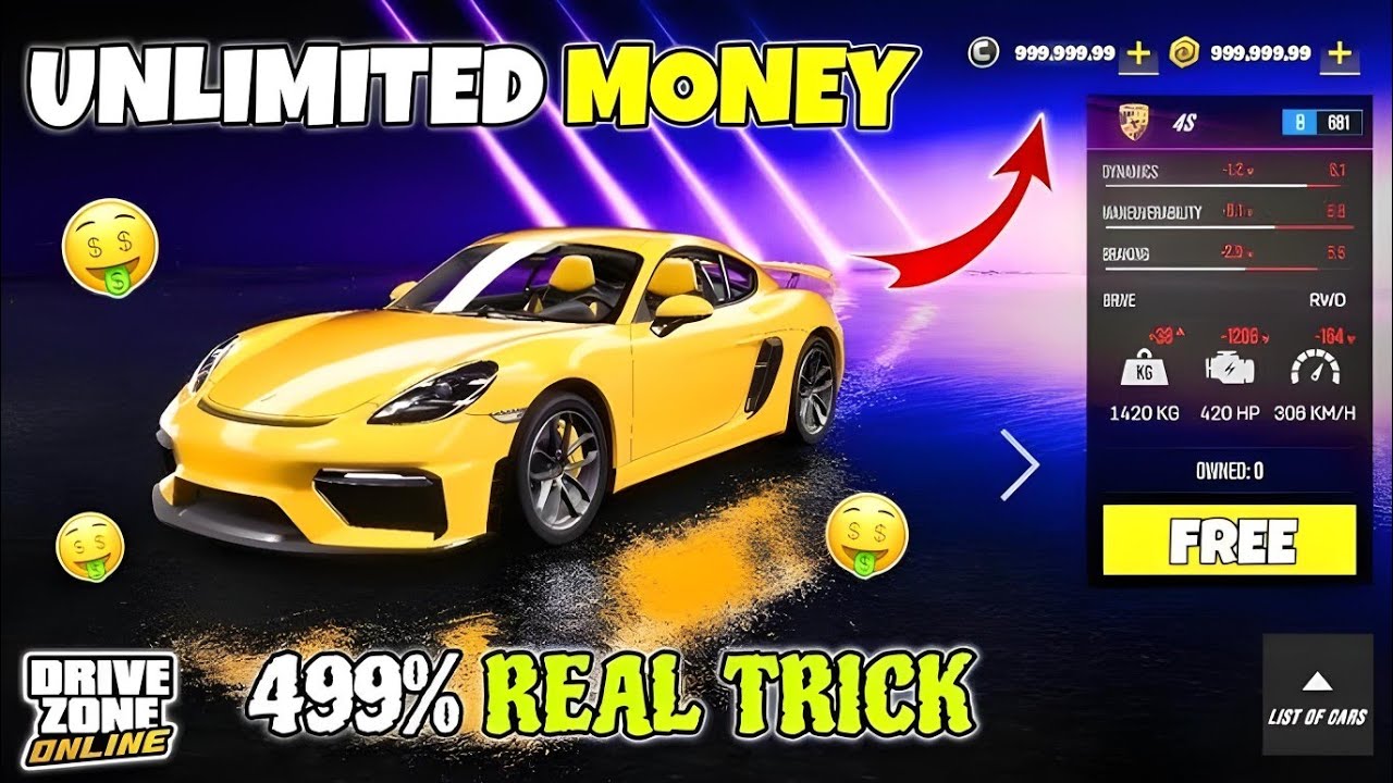 🤑Drive Zone Online Mod APK | Unlimited Money Hak 1.0.0 Version | - Drive Zone Online Hack 2024