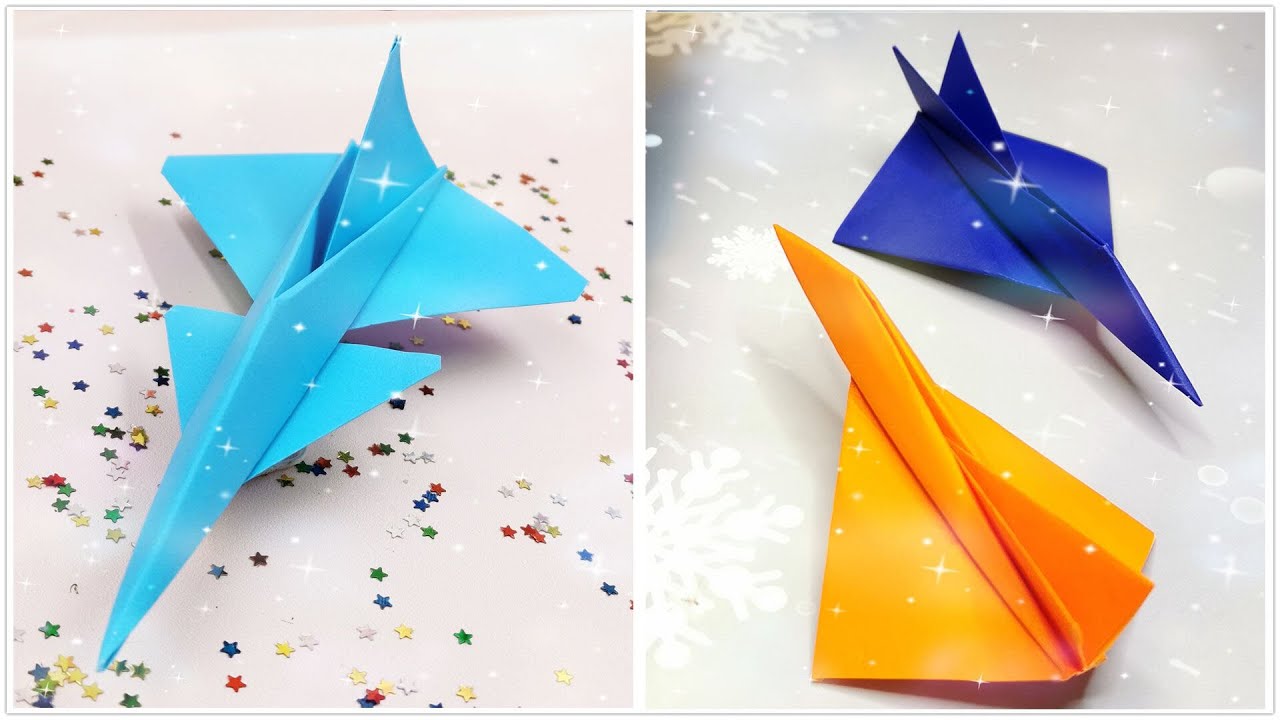 Supersonic Origami Mastery: Craft High-Speed Paper Jets with Ease!