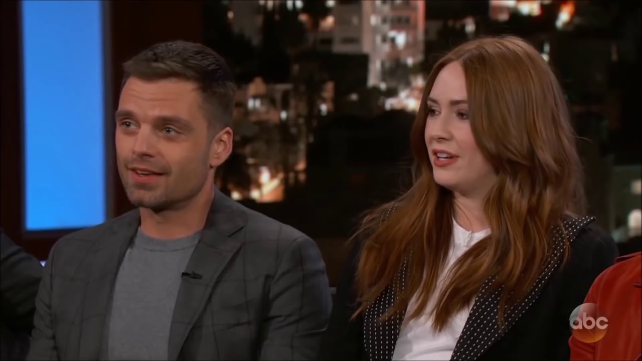Sebastian Stan talking about his K-Y Jelly lube