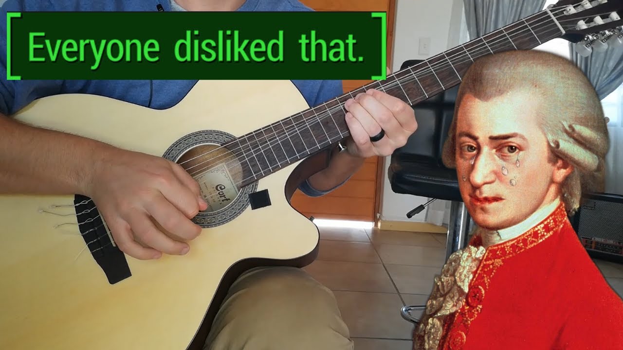 How to offend Classical Guitarists in 2 minutes