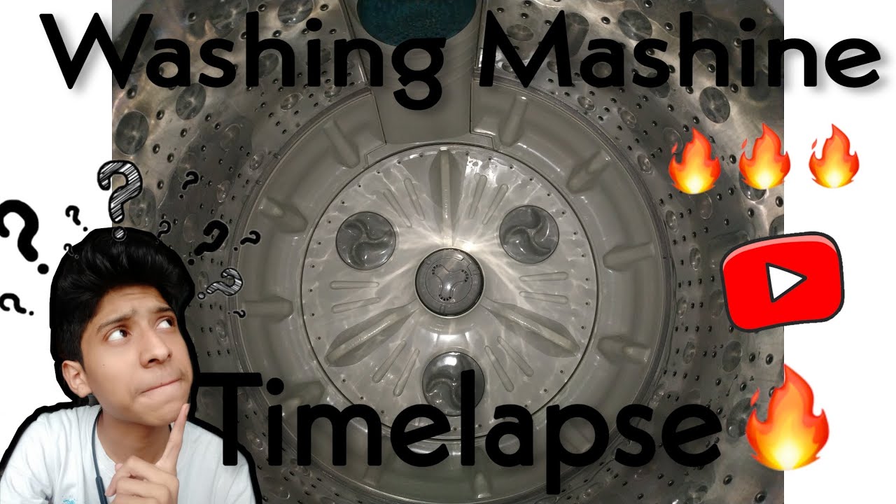 Inside A Washing Machine | The Washing Machine Timelapse | The Timelapse Studio 🔥🔥🔥