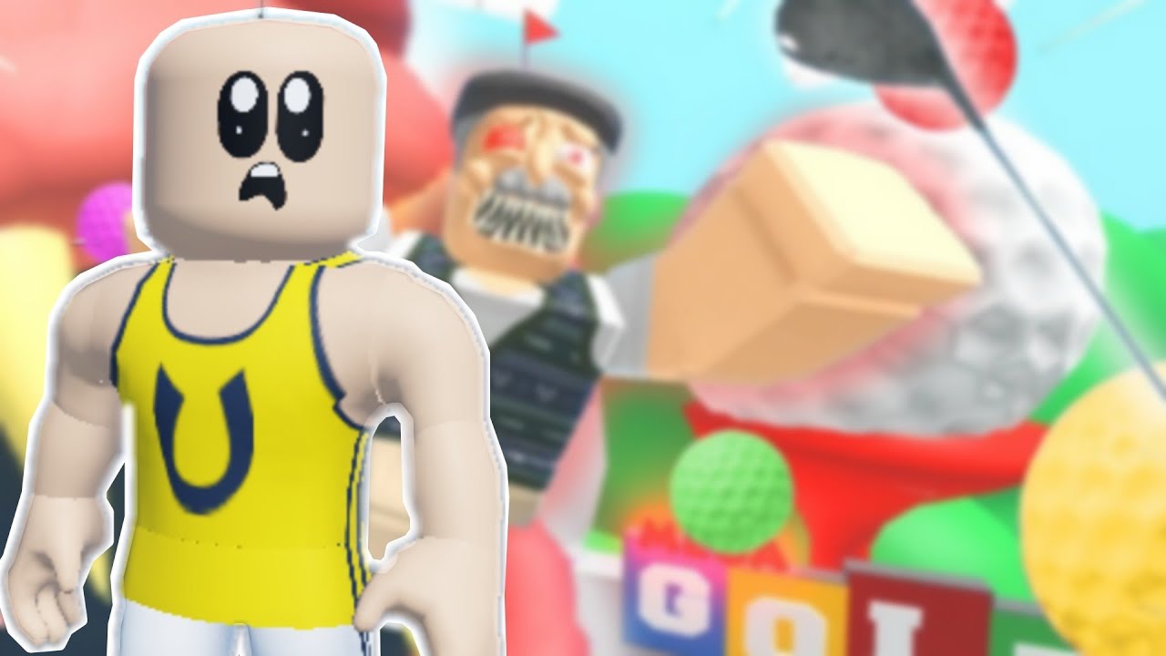 UPIN IPIN ROBLOX| UPIN DI KEJAR OLEH LELAKI TUA [ESCAPE THE GOLF COURSE OBBY] (ROBLOX MALAYSIA)