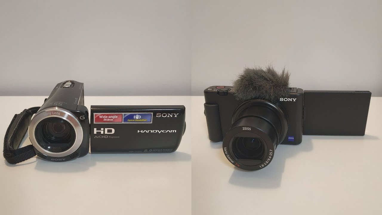 Sony ZV-1 vs Sony HDR-CX250 | FullHD