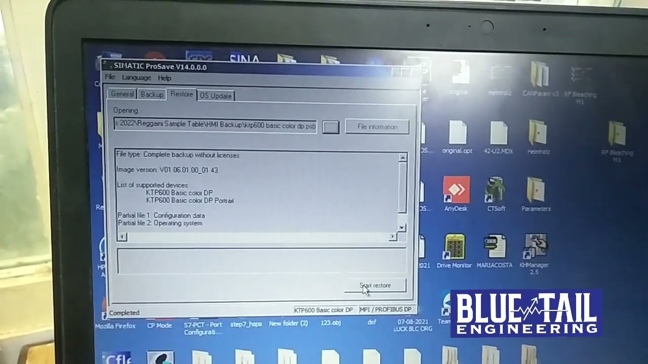 How to Program Siemens KTP600 Touch Screen with Simatic ProSave Software