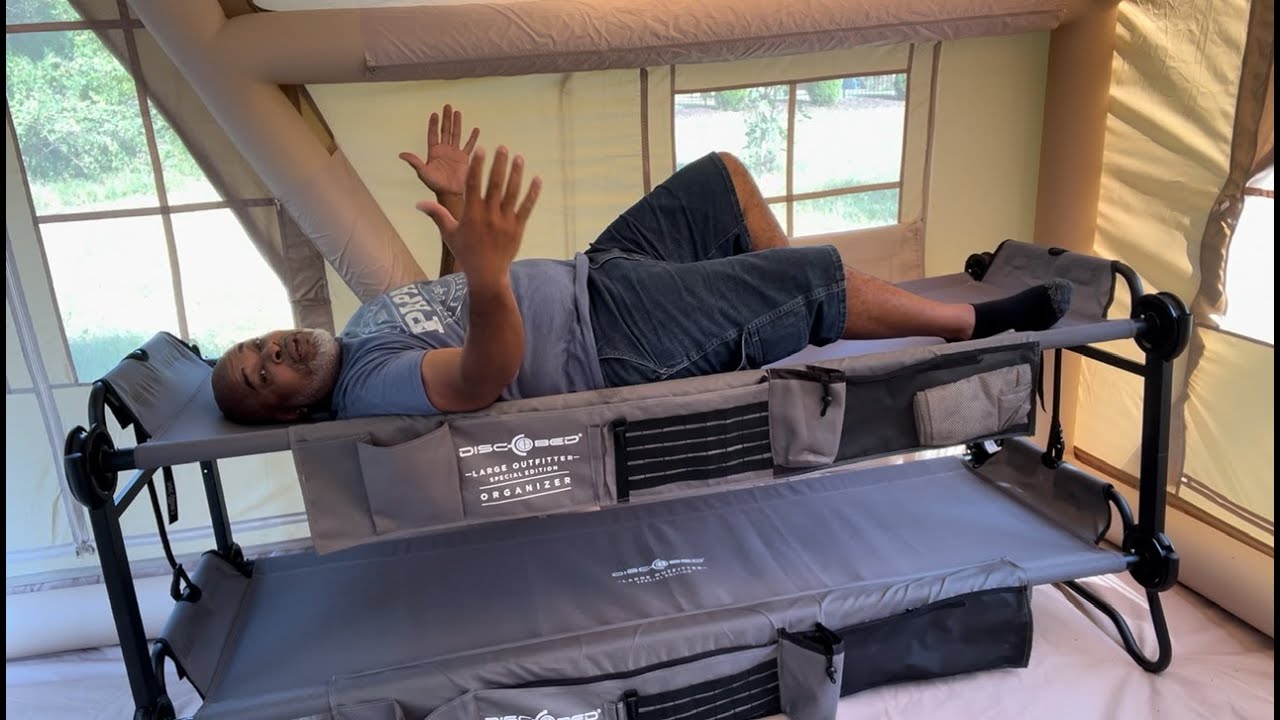Кемпинг с Disc-o-Beds для хорошего ночного сна 😴 🛌