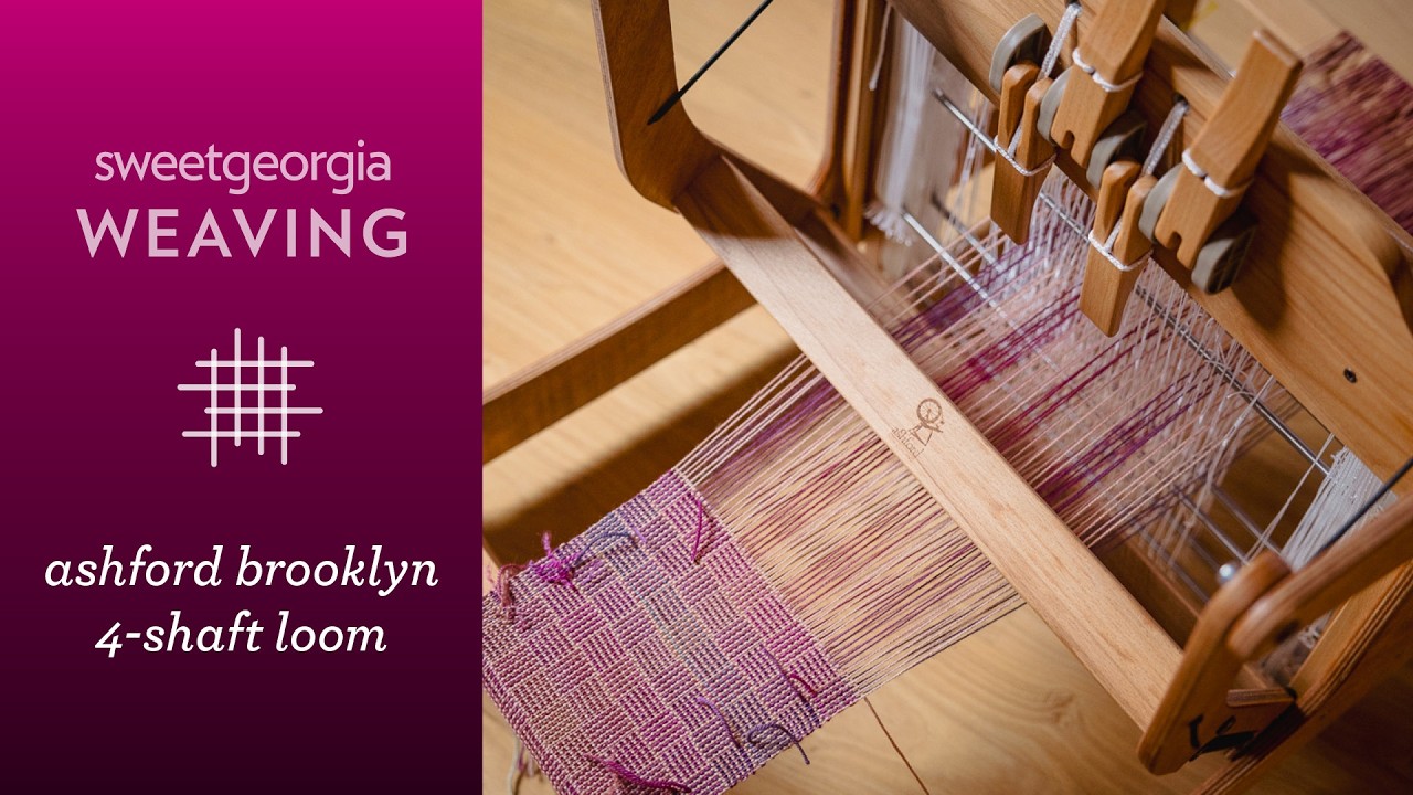 A review of the Ashford Brooklyn 4-Shaft Table Loom // a loom for all weavers