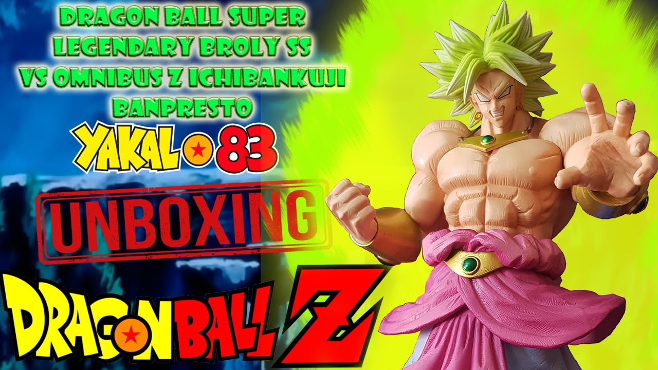 Dragon Ball Super Legendary Broly SS VS Omnibus Z Ichiban kuji Banpresto