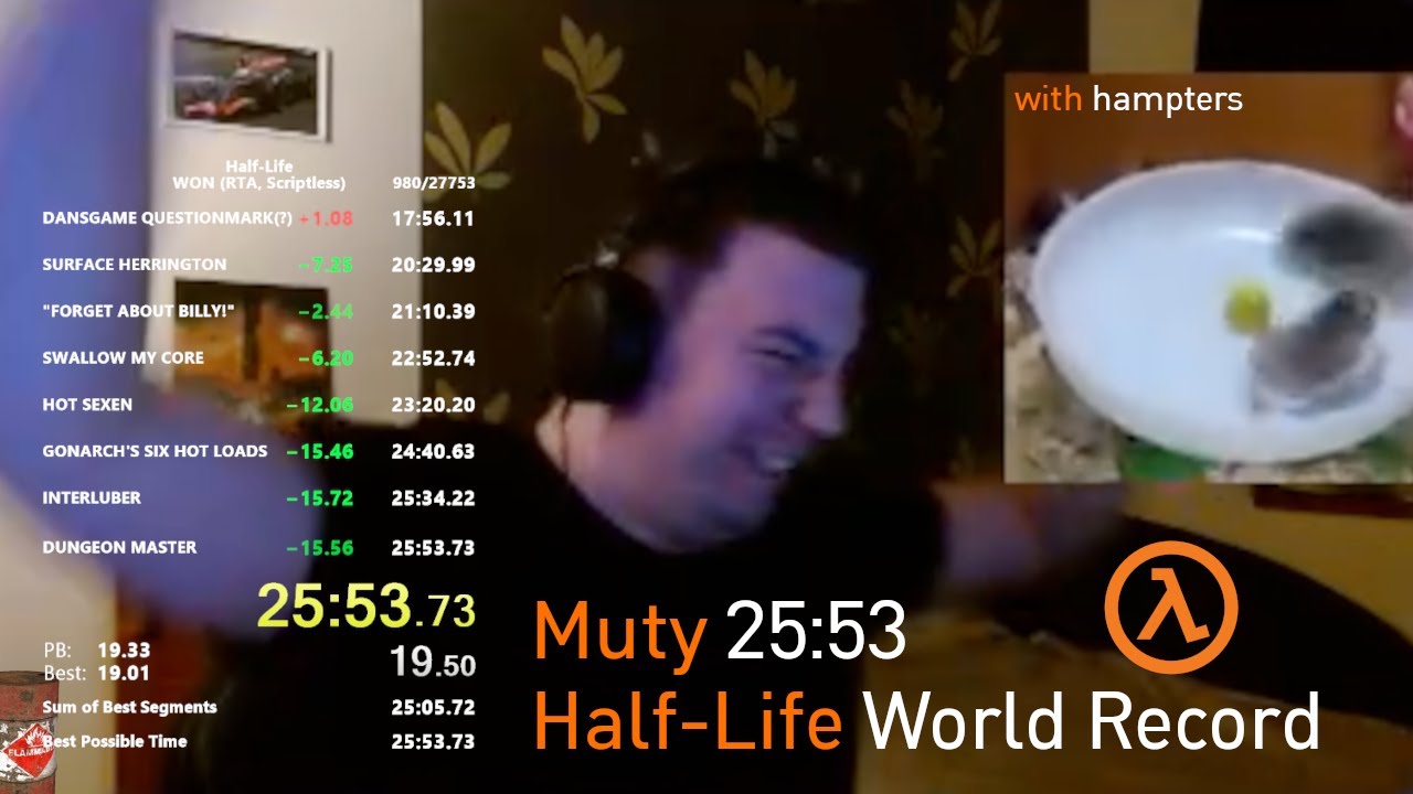Прохождение Half-Life за 25:53.734 [бывший мировой рекорд]