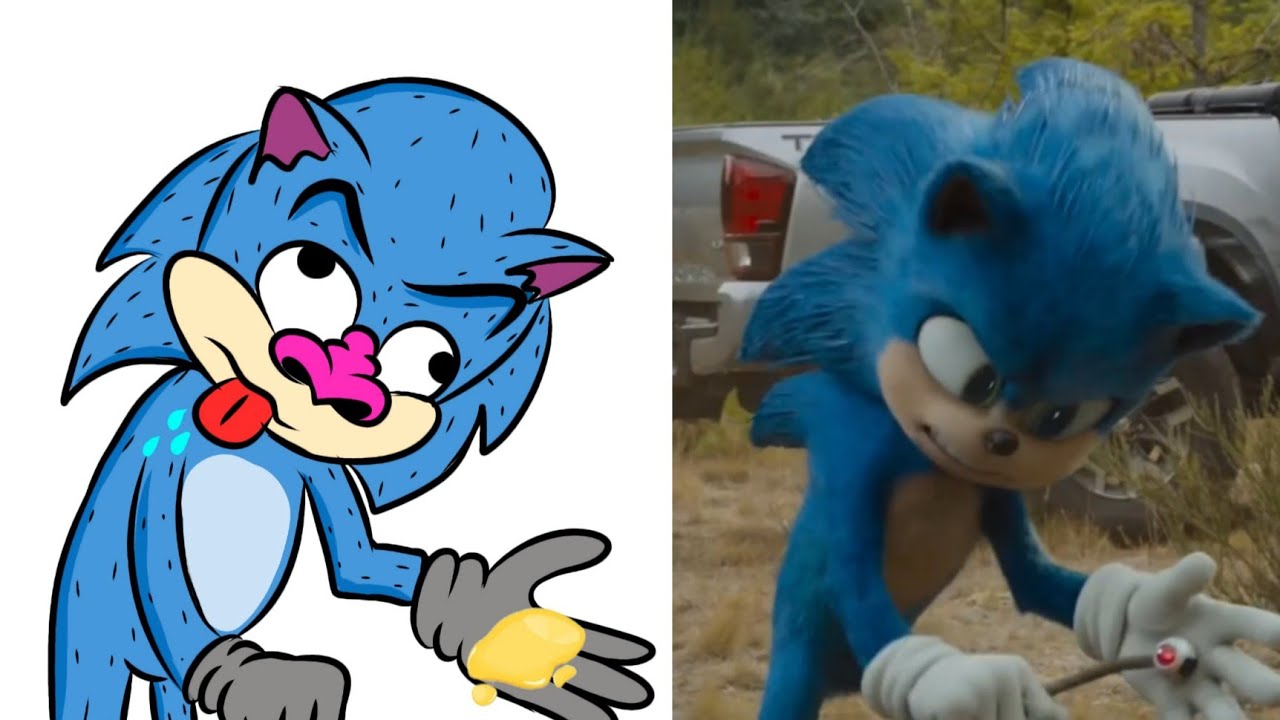 Sonic the Hedgehog Funny Drawing Meme Video| Sonic the hedgehog best funny scene 🤣 