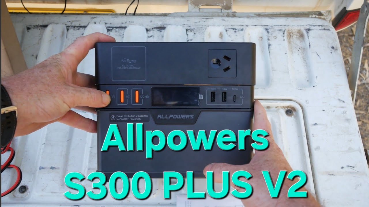 Allpowers S300 PLUS V2 solar generator review