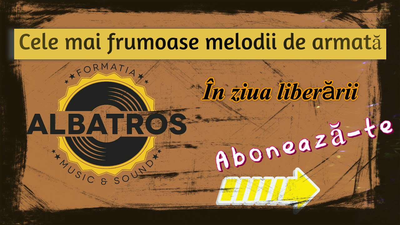 ♥ Cele mai frumoase melodii de armată  ✌- Formația Albatros - În ziua liberării - Soldat în anii 90