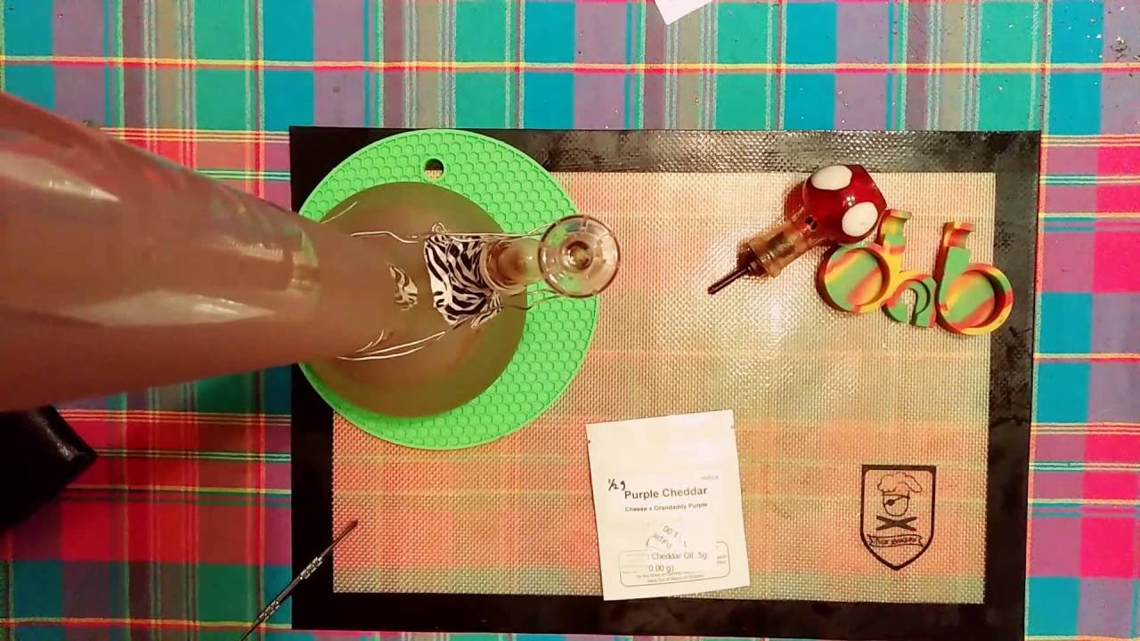 Purple cheddar dab review