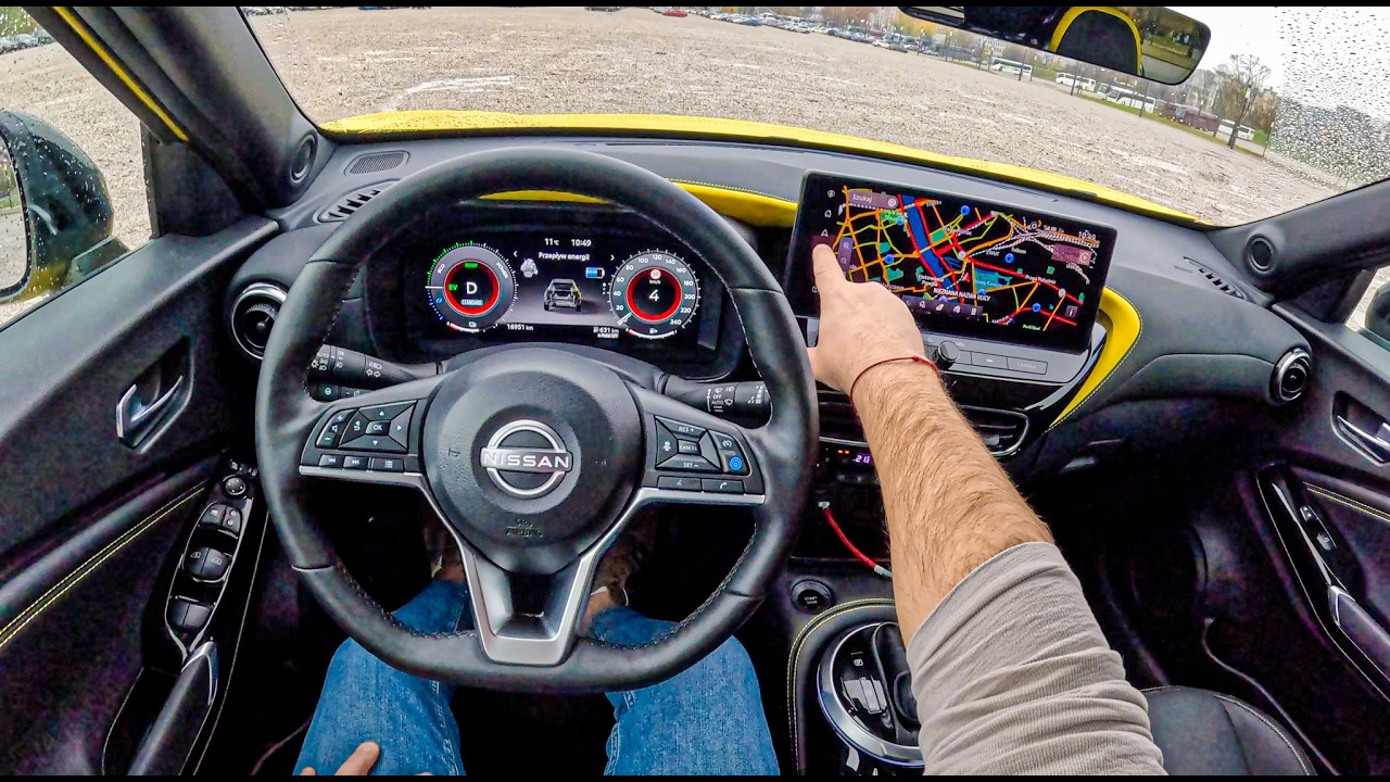 NEW Nissan Juke 2026 (1.6 Hybrid 143 hp) | POV Test Drive #2607 | Joe Black