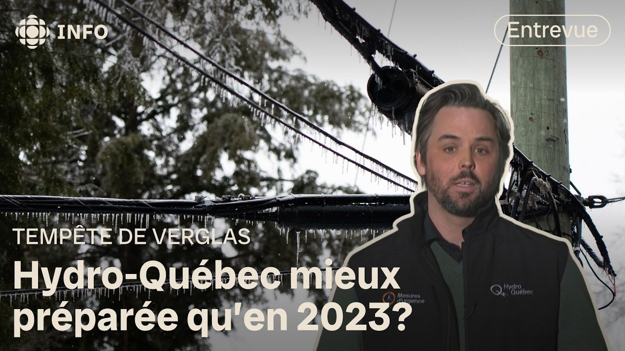 Tempête de verglas : les leçons tirées par Hydro-Québec