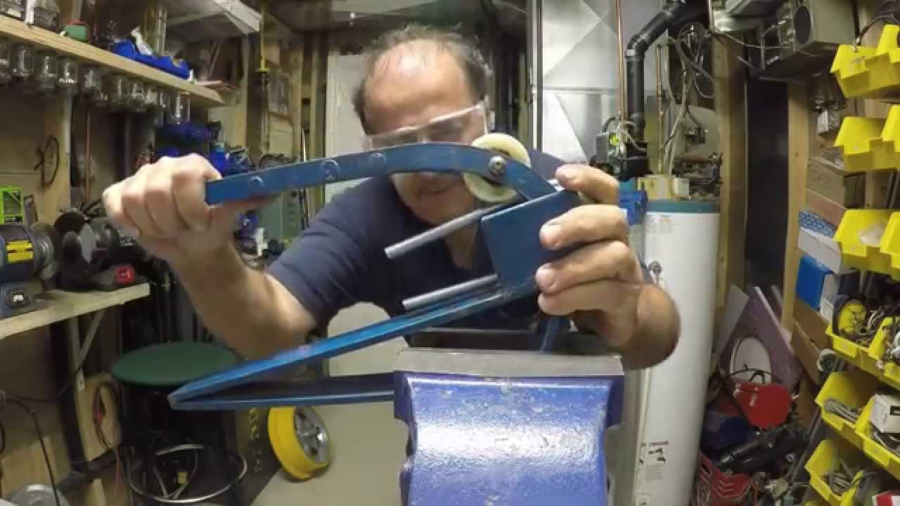 Home made threaded rod u-bolt bender- make them for penny's