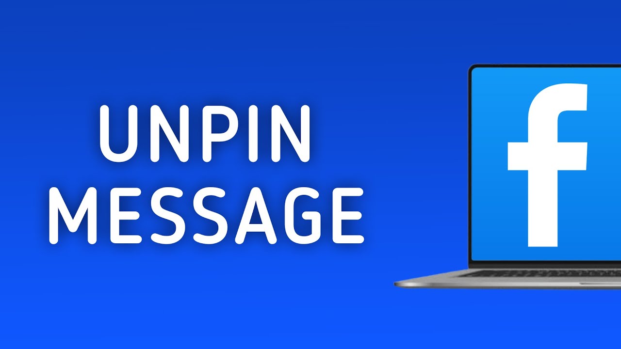 How to Unpin Message in Facebook on PC