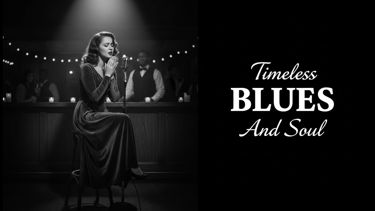 Vintage Soul Blues Love Songs | Slow, Emotional Classics for Midnight Blues
