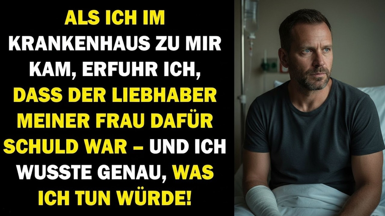 🔥ALS ICH IM KRANKENHAUS AUFWACHTE, ERFUHR ICH, DASS DER LIEBHABER MEINER FRAU SCHULD WAR