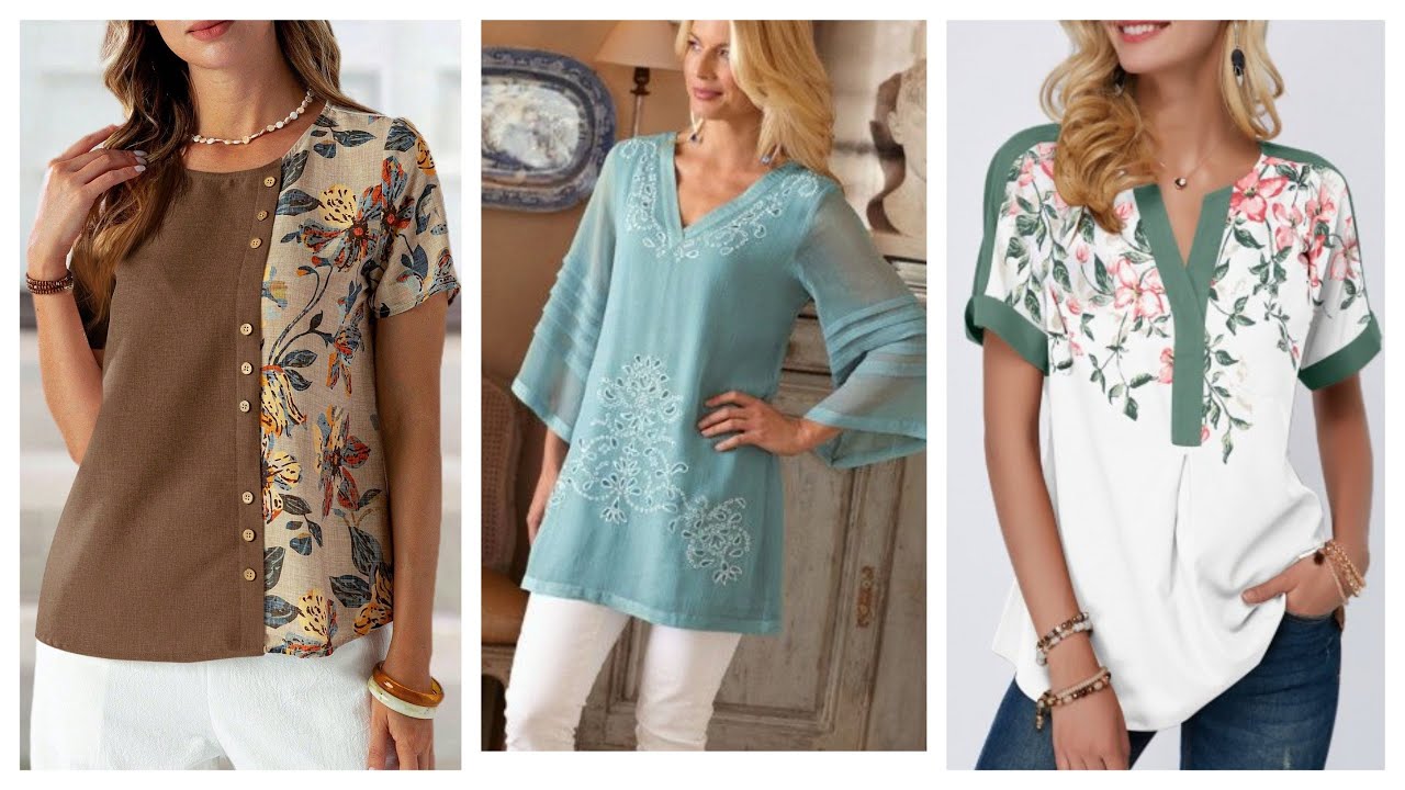 Moda 2026 BLUSAS BONITAS 100”Ideas De blusas bonitas MODELOS casuales 25/26 #fashion #shirts #style