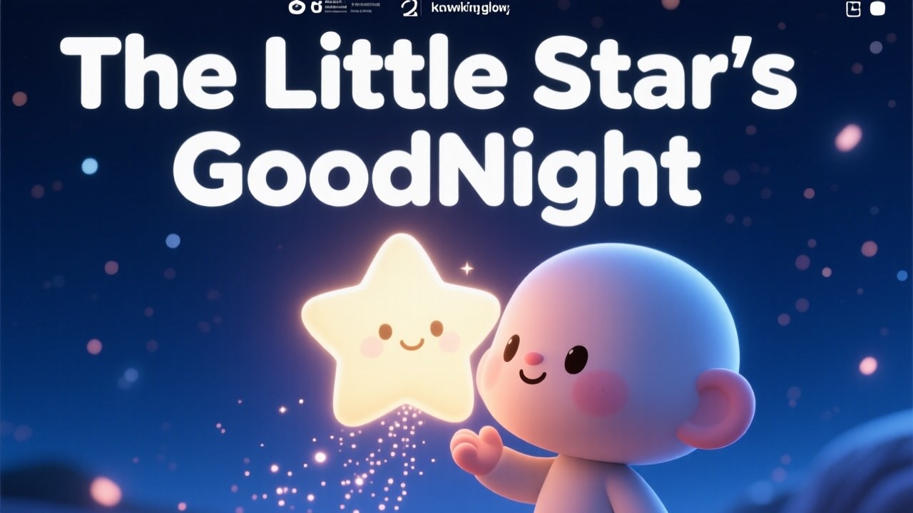 The Little Star's Goodnight   Calm Bedtime Story for Kids