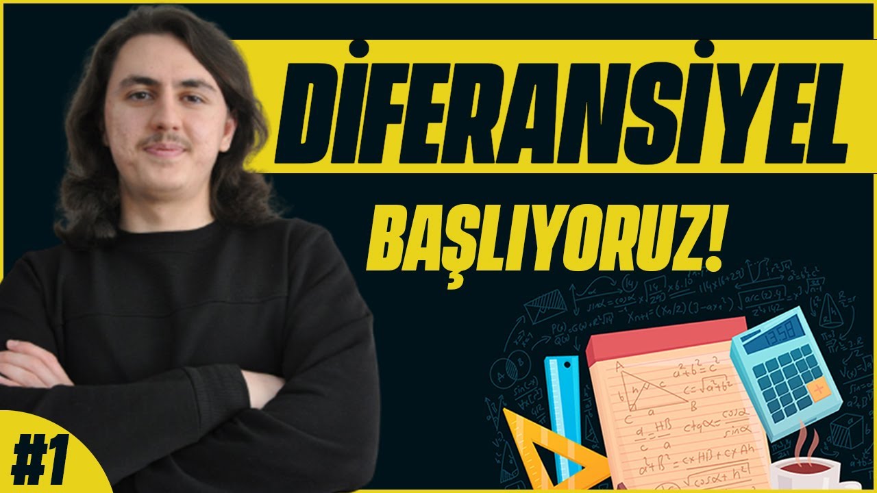 ✅ Diferansiyel Denklemler ✅ | Giriş ve Diferansiyel Denklemlerin Sınıflandırılması #1