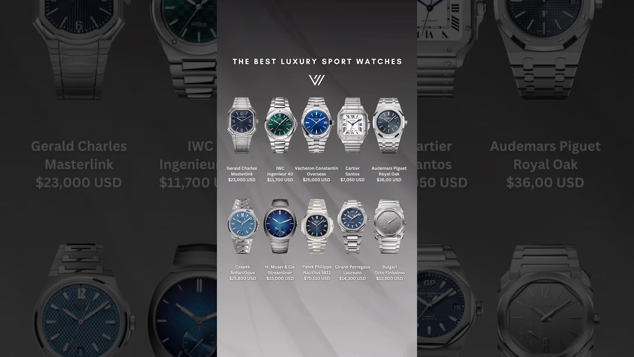 10 of the best luxury sport watches on the market. What&rsquo;s your favorite?