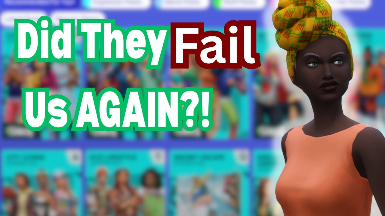 The Sims and The Black community are at Odds| Should We Trust EA | #sims4 #thesims4 #letsplay