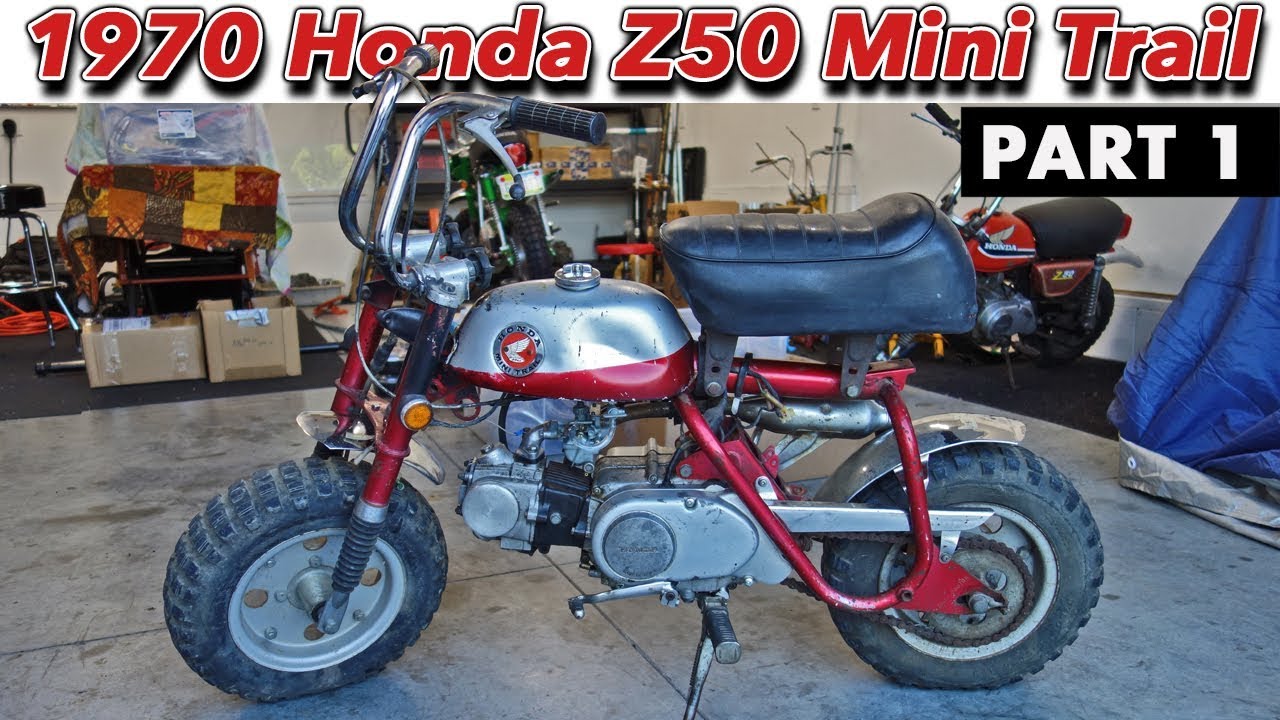 1970 Honda Z50 K1 Mini Trail - Getting it running PT1