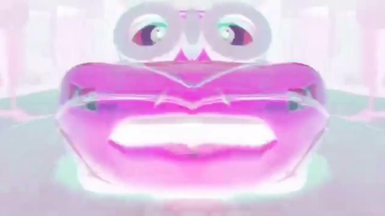 Lightning Mcqueen is hallucinating _ creepy effect _ Klasky Csupo