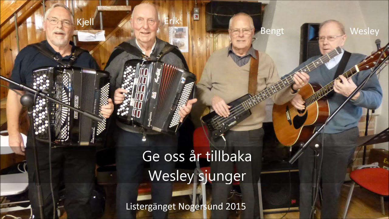 Ge oss år tillbaka - Listergänget