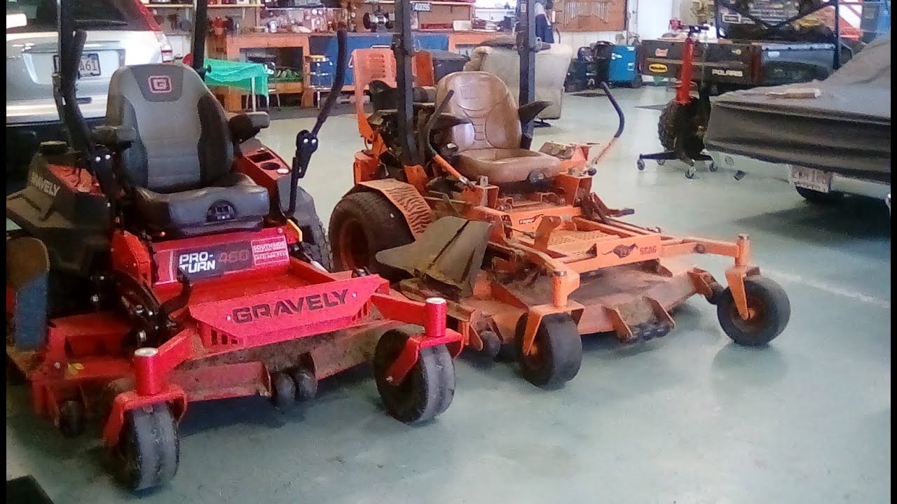 Scag, Turf Tiger Zero Turn против Gravely 460 Pro-Turn: обзор за 2 года, что вам нужно знать!!!