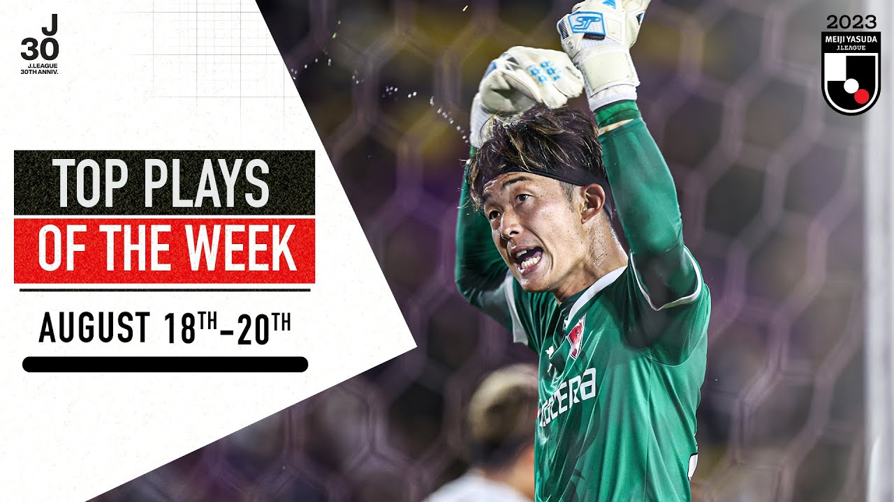 Textbook team goal, penalty save, and more! | Weekly Top Plays | Aug 18-20 | 2023 J.League
