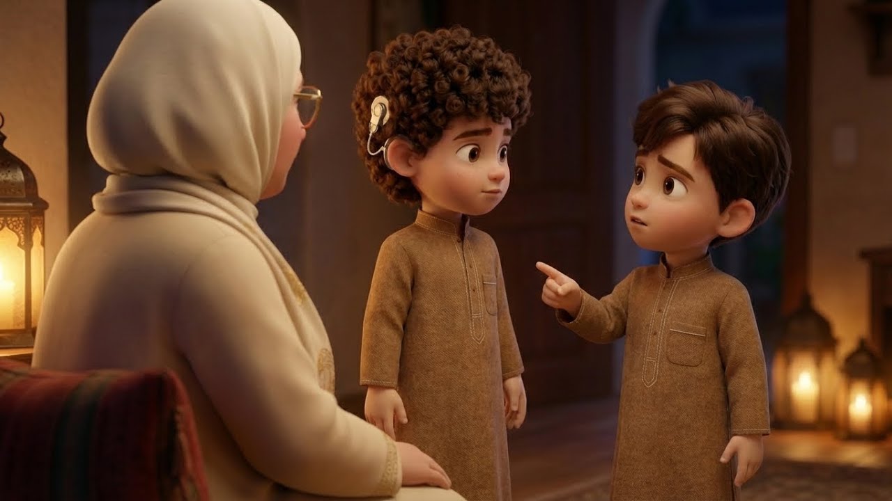 ليلة القدر: هل سيصوم رضا وإلياس؟ قصة رمضان للأطفال 🌙
