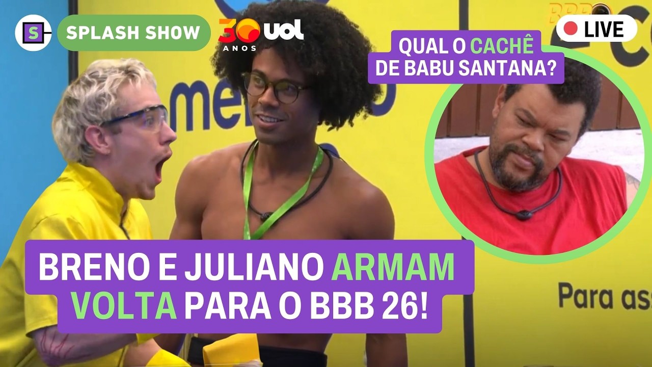 🔴 Breno e Juliano no Quarto Secreto: plano armado! Jordana cumpre promessa; saiba cachê de Babu e+