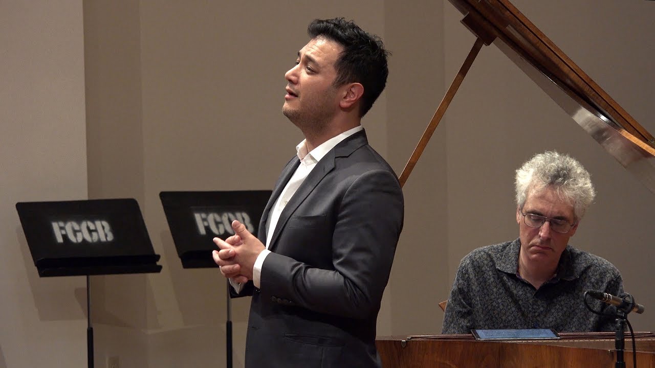 Schubert: An die Musik; Nicholas Phan, tenor, Eric Zivian, fortepiano 4K UHD
