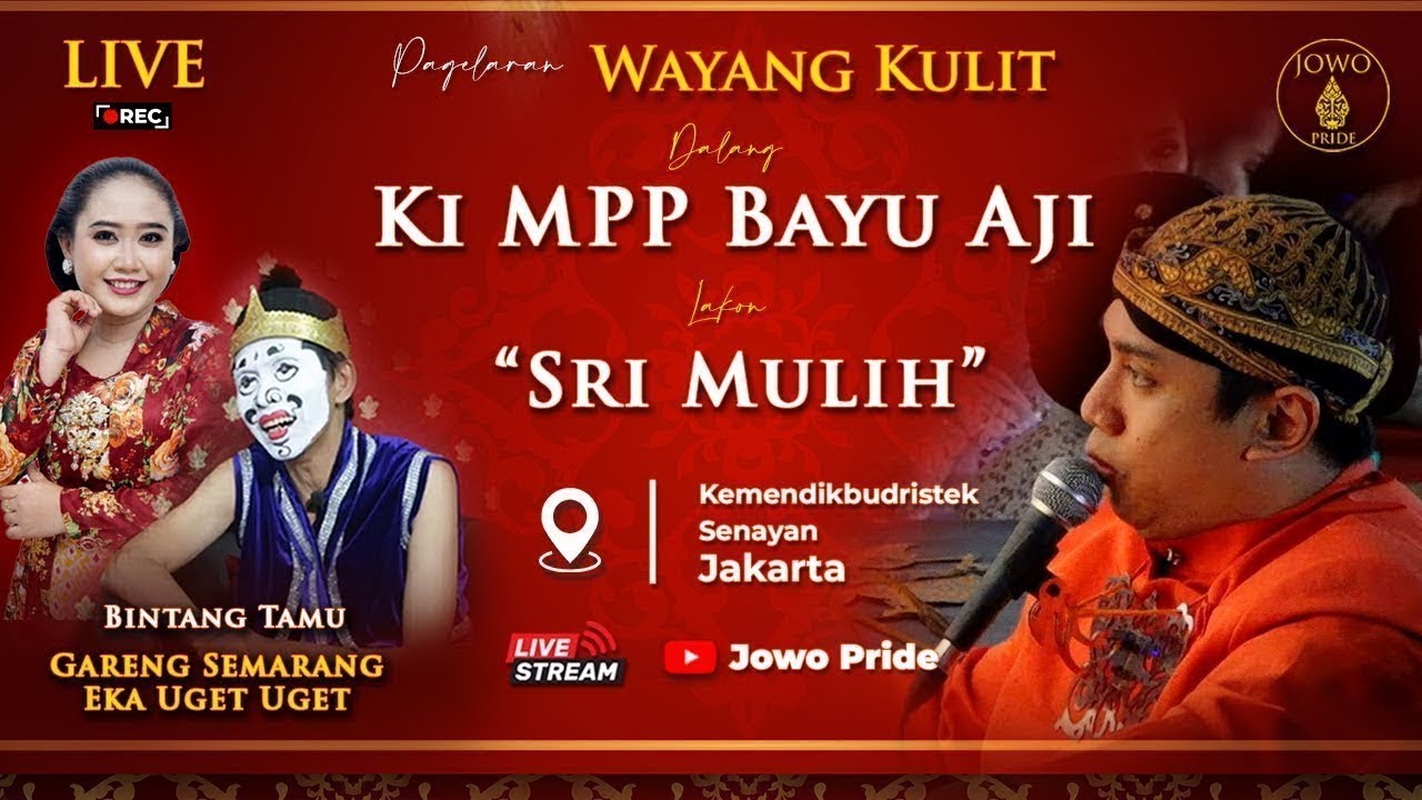 🔴Sri Mulih - Wayang Kulit Ki MPP Bayu Aji BT Gareng Semarang & Eka Uget Uget | Jakarta