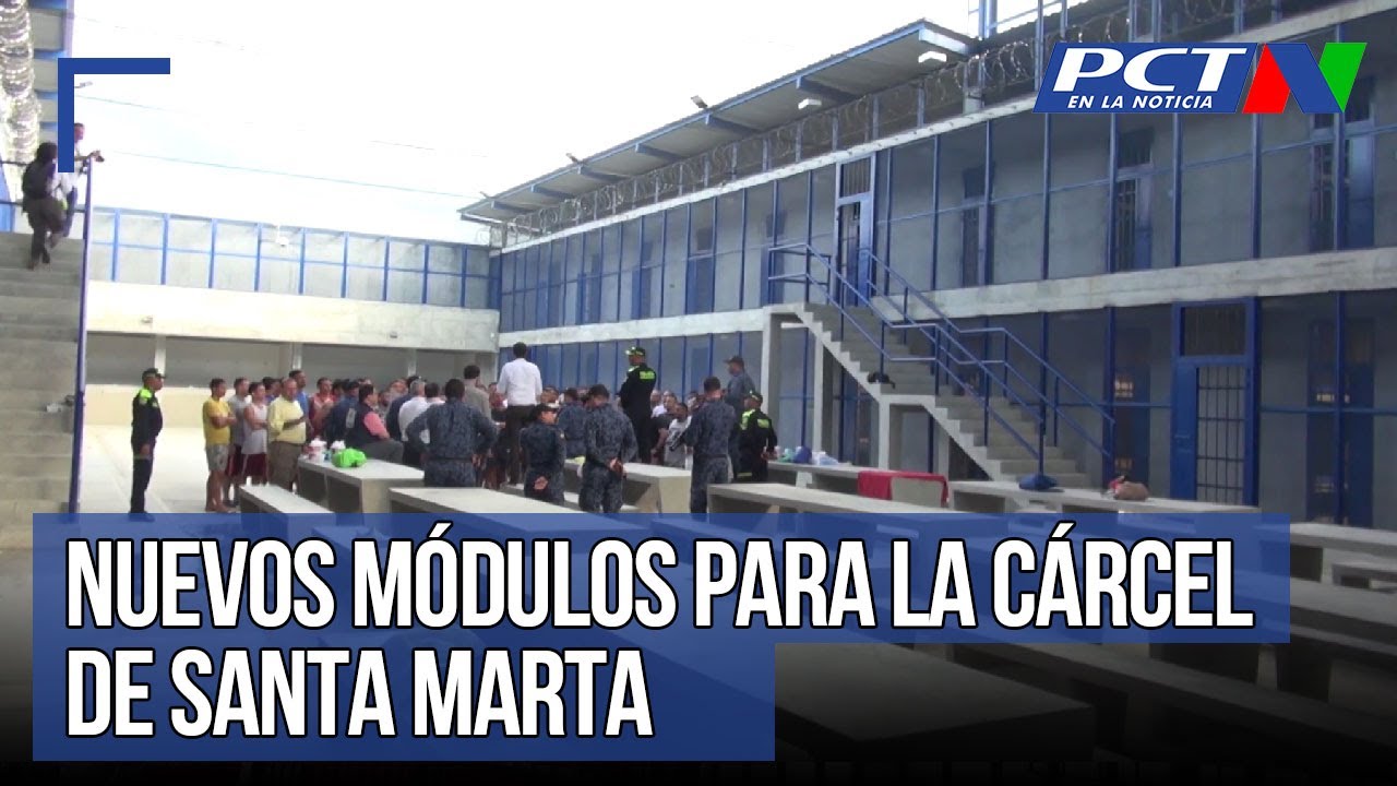 Minjusticia entregó nuevo edificio en la cárcel distrital en Santa Marta