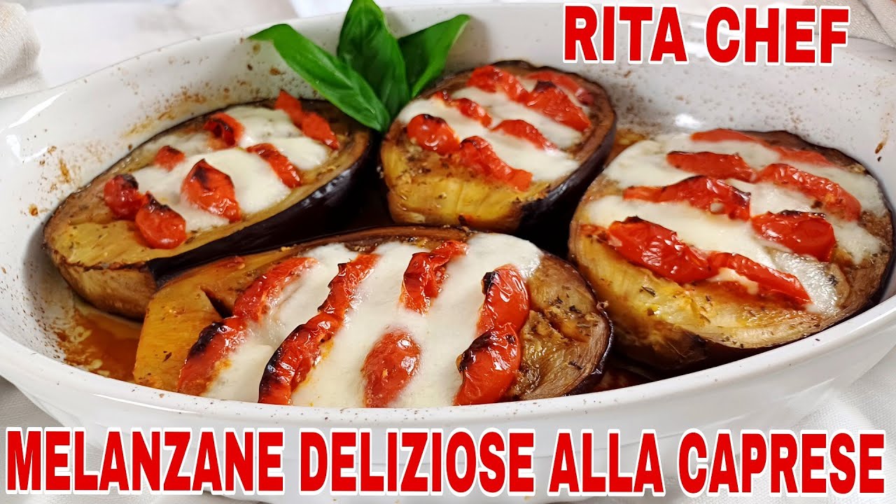 ВКУСНЫЕ БАКЛАЖАНЫ КАПРЕЗЕ🍆РИТА ШЕФ-ПОВАР | DELICIOUS CAPRESE EGGPLANTS.
