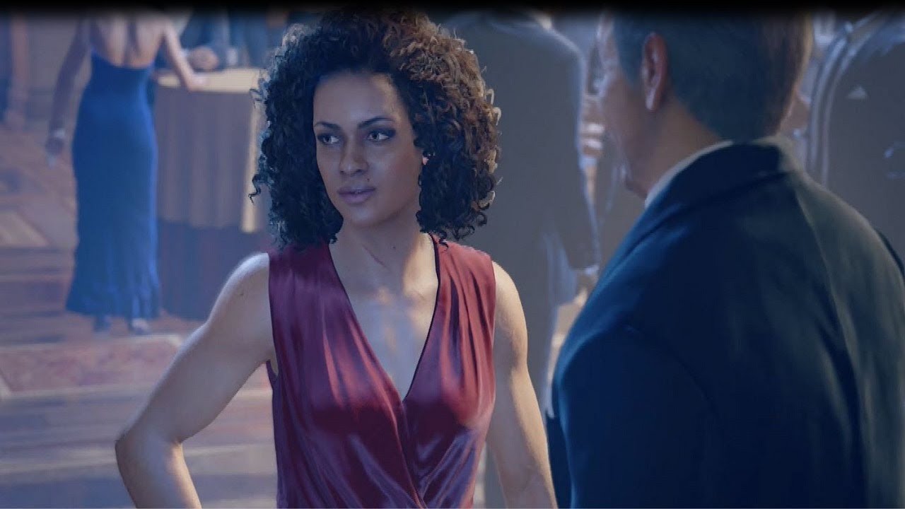 Uncharted 4: A Thief's End (PS4) ALL Nadine Ross Scenes HD 720p