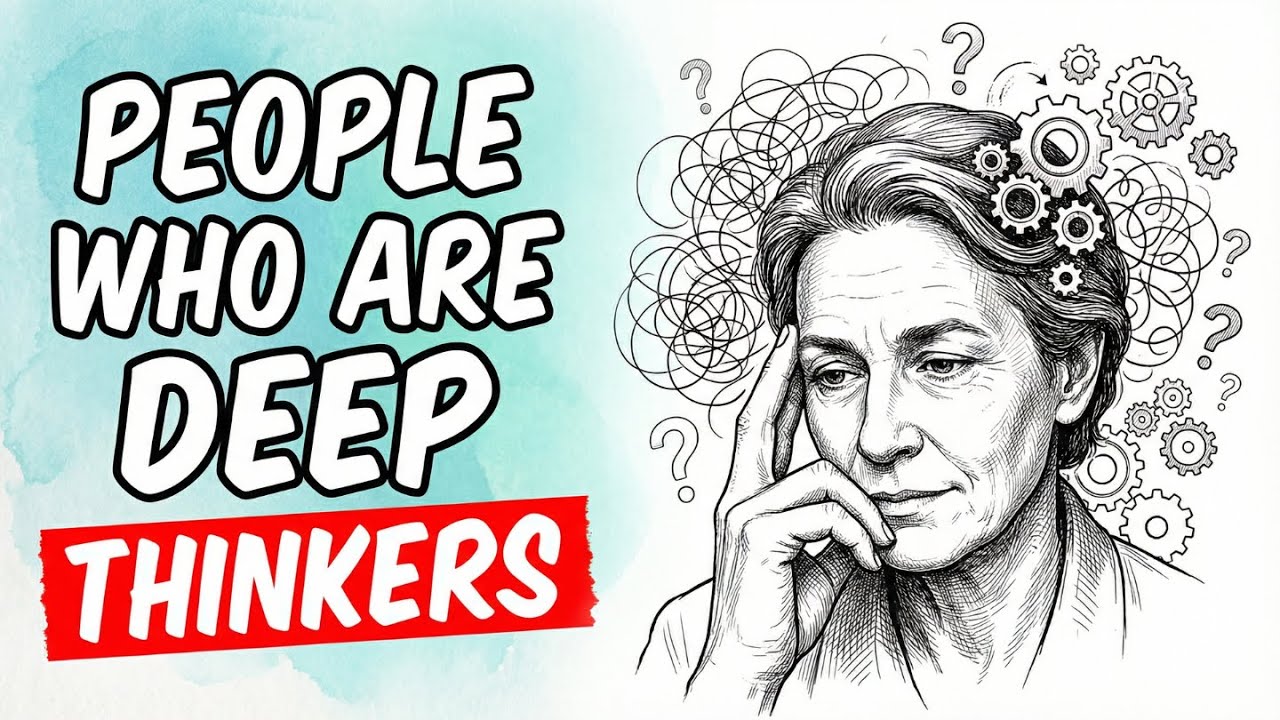 8 Signs You’re a Deep Thinker Not an Overthinker  (Psychology Explained)
