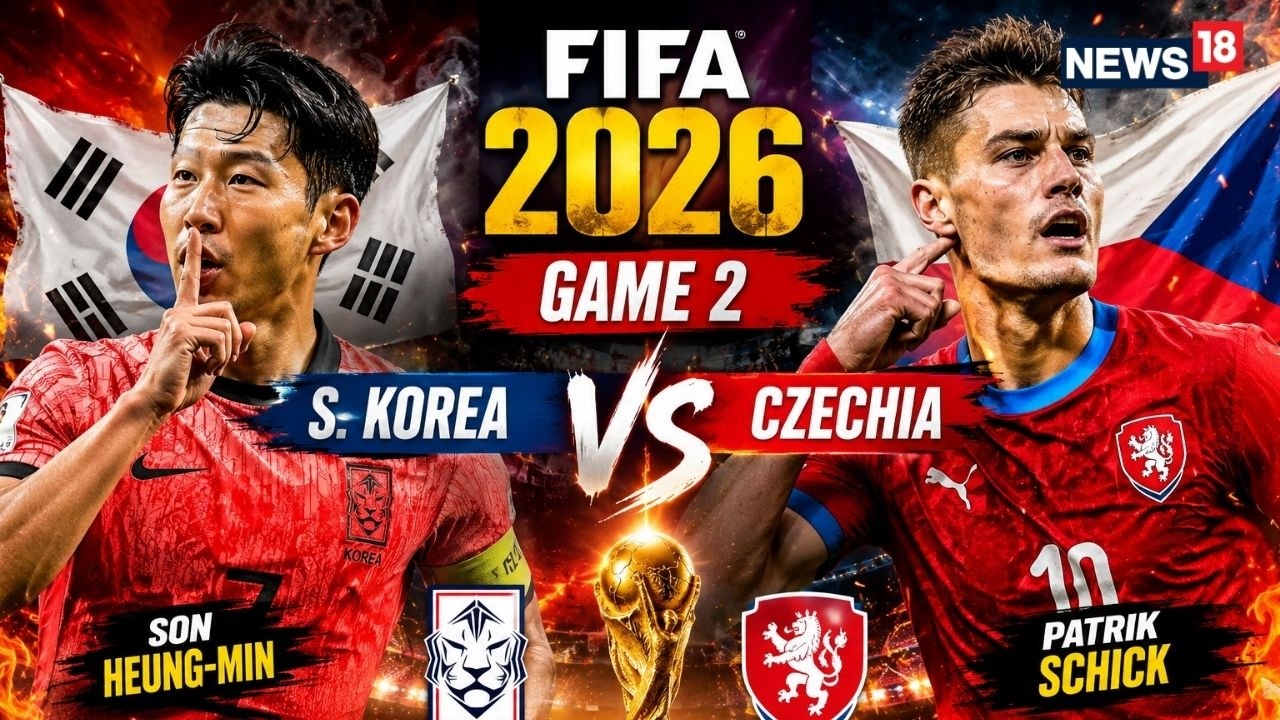 FIFA World Cup 2026 LIVE | South Korea Vs Czechia World Cup 2026 Game 2 LIVE | Son Heung-min | N18G