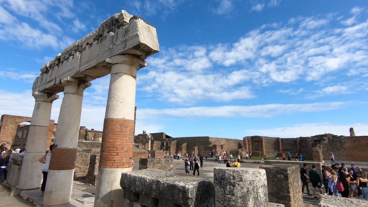 Pompeii Ruins,  Everything to See in One  Day.Italia 4K