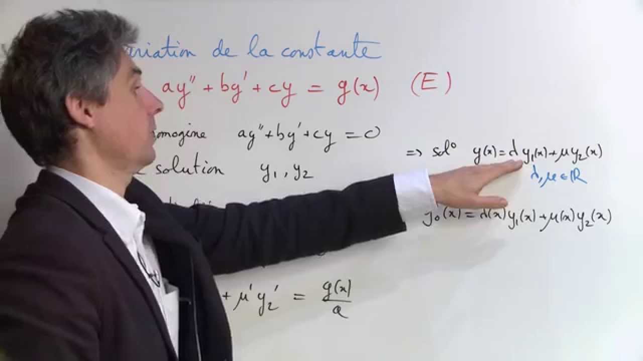 Exercice 9 (Equations différentielles) [06999]