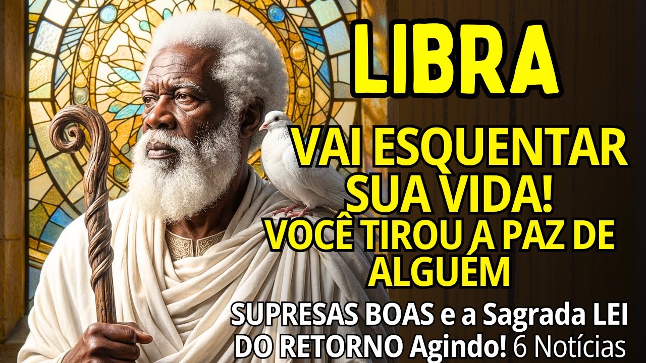 LIBRA ♎ VAI ESQUENTAR SUA VIDA😱 VOC&Ecirc; TIROU A PAZ DE ALGU&Eacute;M😂🔥SUPRESAS BOAS E A SAGRADA LEI DO RETORNO