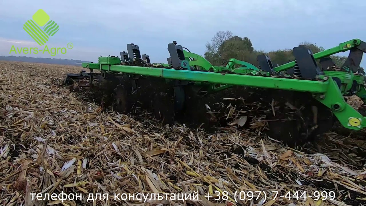 Робота Verti-till Green Wave 3.9 м. Case-310 та МТЗ-892 / Vertical tillage 3.9 m with tractor 89 hp