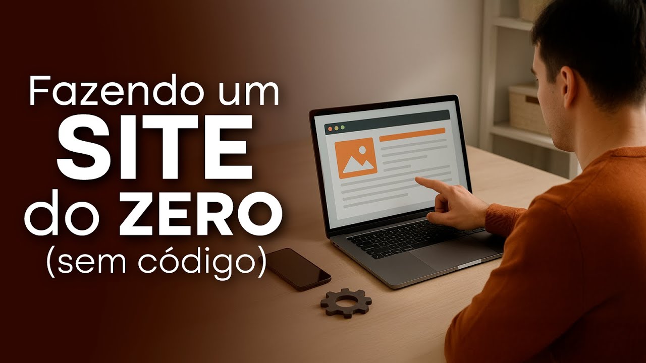PARTE 1 - Aula de Criação de site | do ZERO! Sem programar e código!