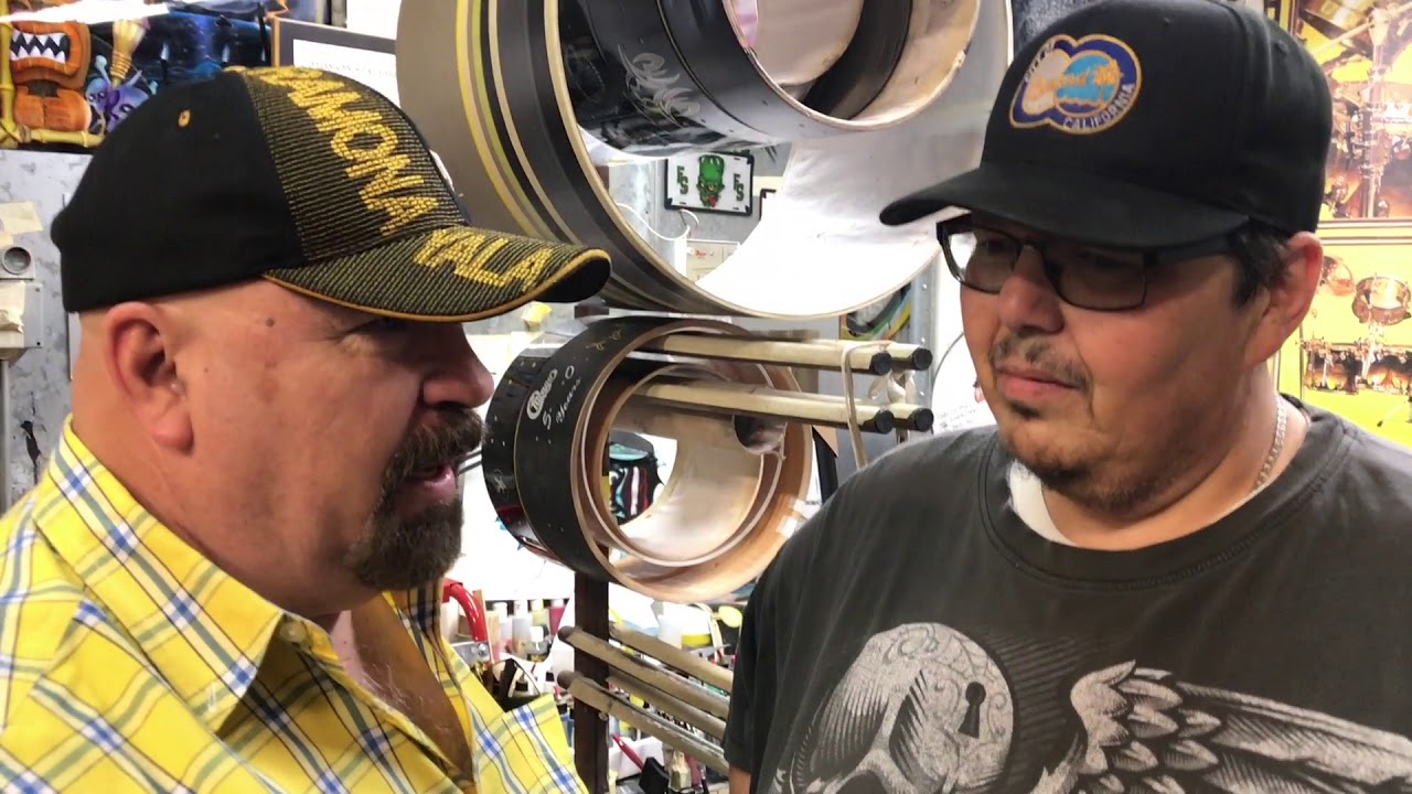 JOSE LUIS AYALA VISITANDO DW PARA CONOCER SU NUEVA BATERIA